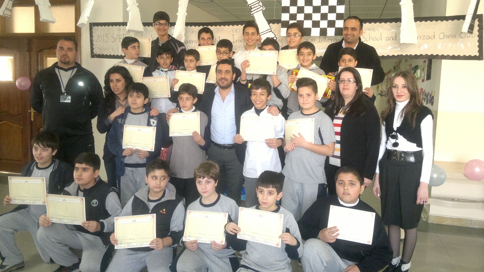 SABIS® Students Participate in Chess Tournament